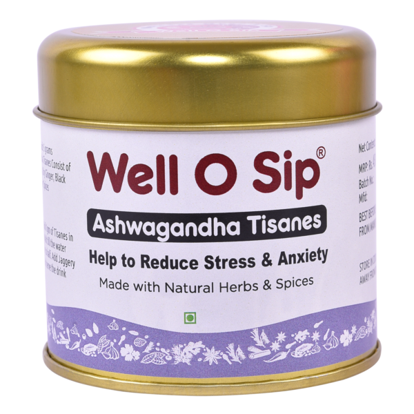 Ashwagandha Tisanes for Stress free & Anxiety