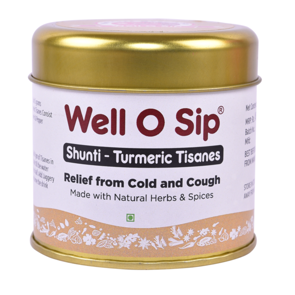 Shunti-Turmeric Tisanes for overall well-being