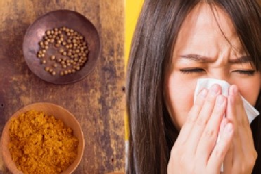A Natural Method for Treating Cold and Cough Using Shunti Dhaniya and Shunti Turmeric by Well O Sip